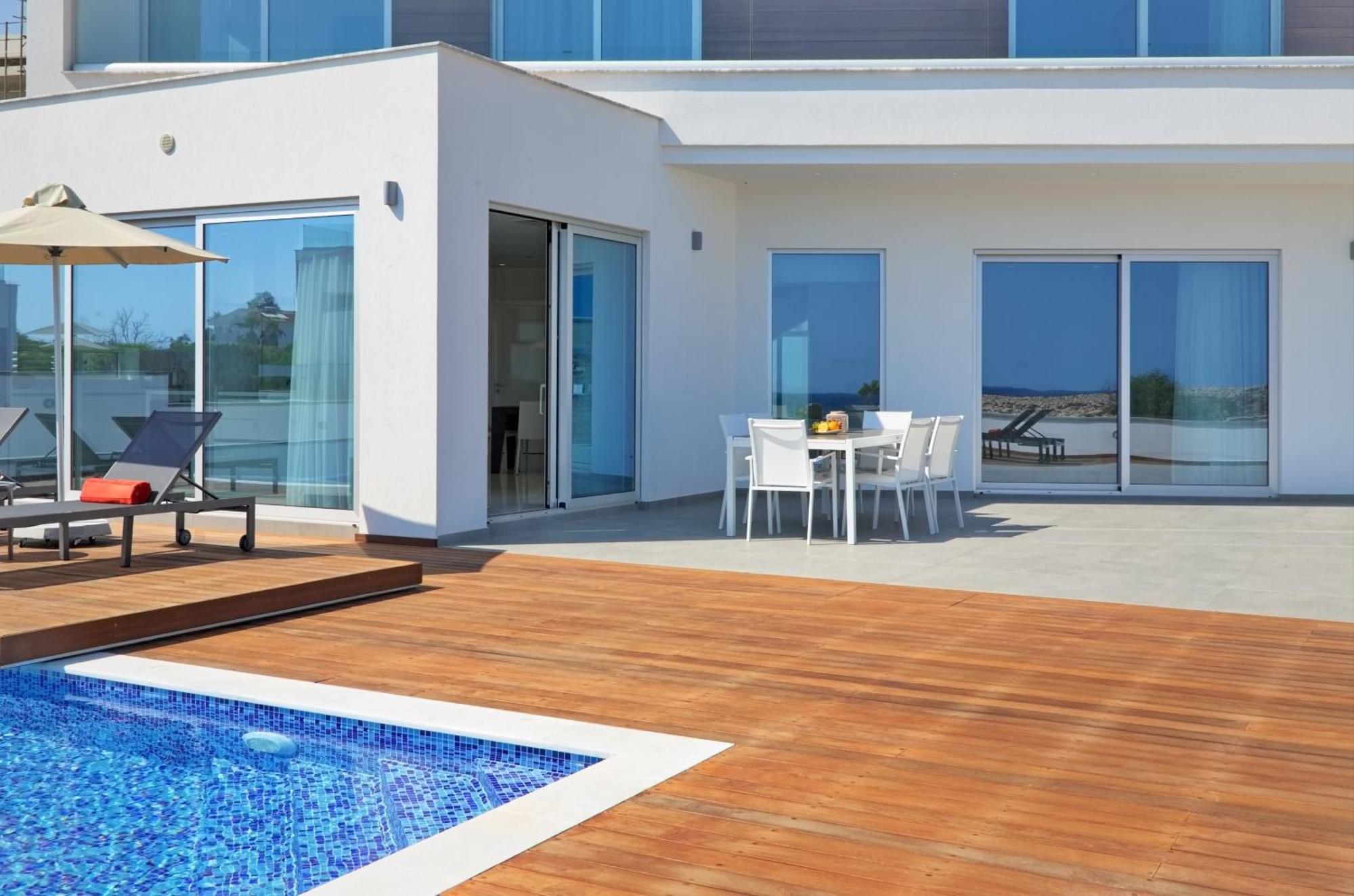 Beachfront Luxury Villa Idania Ayia Napa Exterior foto