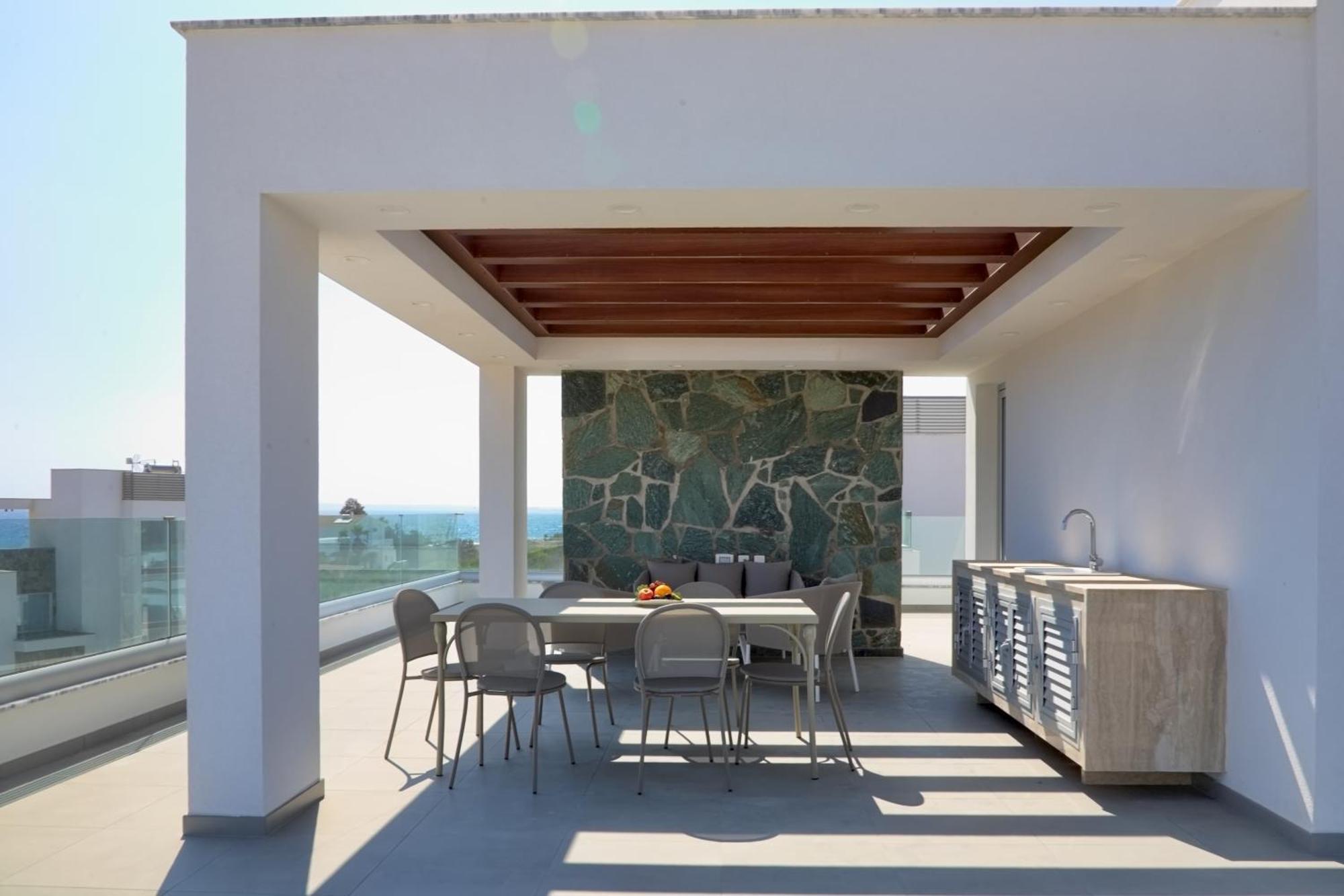 Beachfront Luxury Villa Idania Ayia Napa Exterior foto
