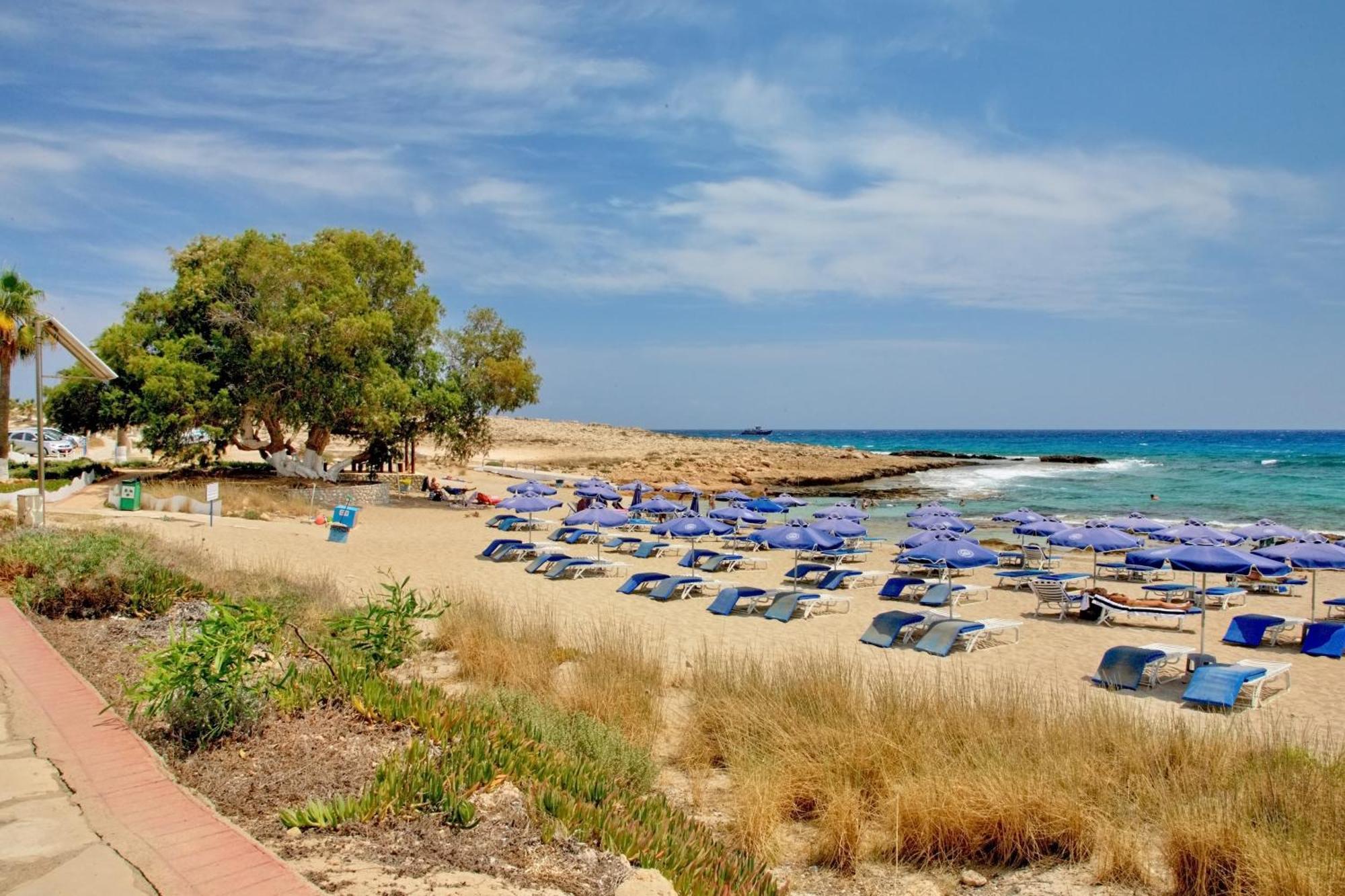 Beachfront Luxury Villa Idania Ayia Napa Exterior foto