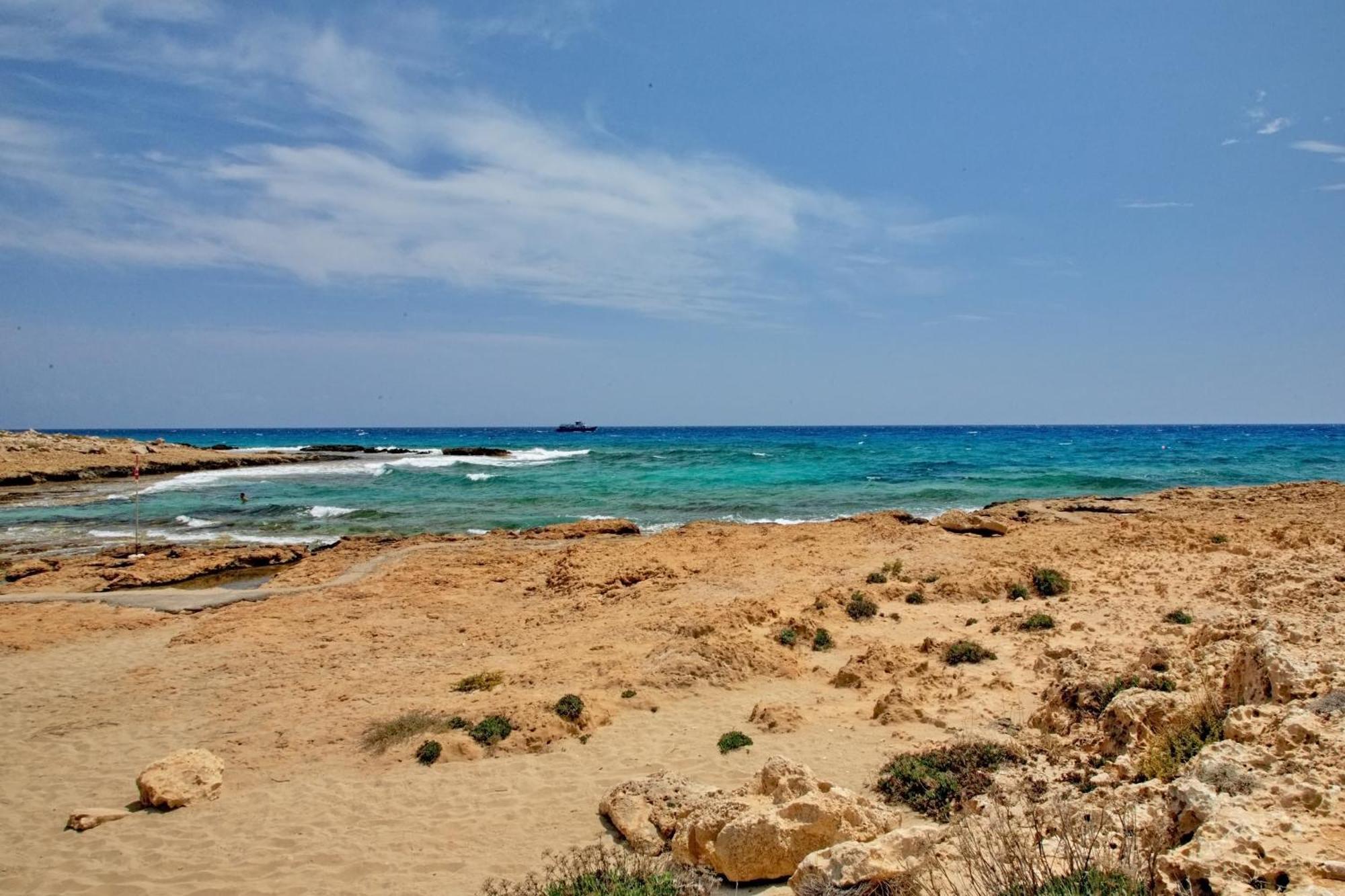 Beachfront Luxury Villa Idania Ayia Napa Exterior foto
